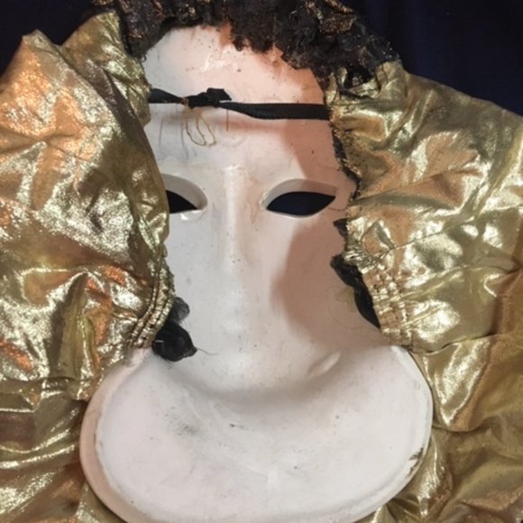 Clay Art Ceramic Decorative, Collectible Face Wall Mask - Picture 16 of 16